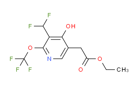 AM158159 | 1804346-28-8 | Ethyl 3-(difluoromethyl)-4-hydroxy-2-(trifluoromethoxy)pyridine-5-acetate