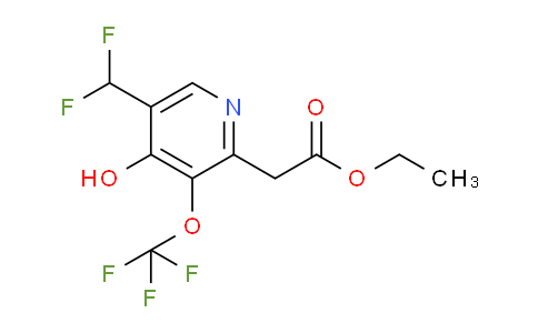 AM158160 | 1806195-51-6 | Ethyl 5-(difluoromethyl)-4-hydroxy-3-(trifluoromethoxy)pyridine-2-acetate