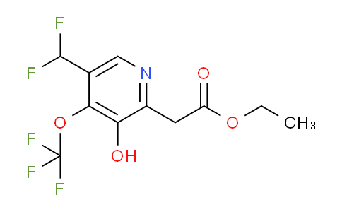 AM158164 | 1804835-80-0 | Ethyl 5-(difluoromethyl)-3-hydroxy-4-(trifluoromethoxy)pyridine-2-acetate