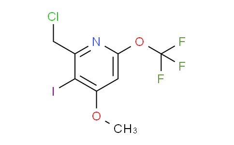 AM158165 | 1806165-53-6 | 2-(Chloromethyl)-3-iodo-4-methoxy-6-(trifluoromethoxy)pyridine