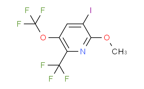 3-Iodo-2-methoxy-5-(trifluoromethoxy)-6-(trifluoromethyl)pyridine