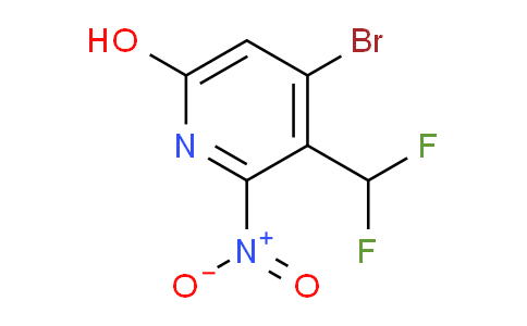 AM15817 | 1805406-81-8 | 4-Bromo-3-(difluoromethyl)-6-hydroxy-2-nitropyridine