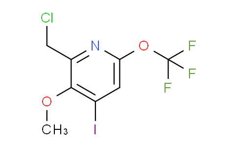 AM158170 | 1806727-67-2 | 2-(Chloromethyl)-4-iodo-3-methoxy-6-(trifluoromethoxy)pyridine