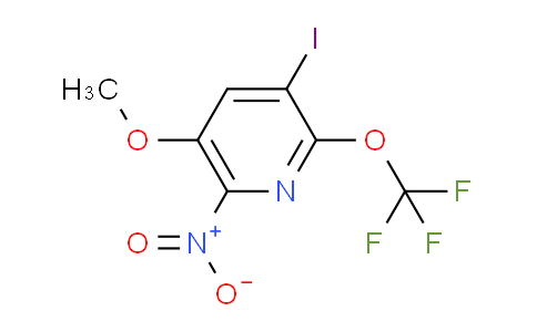 3-Iodo-5-methoxy-6-nitro-2-(trifluoromethoxy)pyridine
