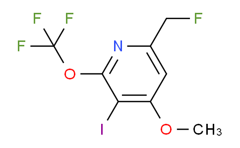 6-(Fluoromethyl)-3-iodo-4-methoxy-2-(trifluoromethoxy)pyridine