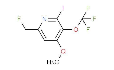 AM158186 | 1803966-54-2 | 6-(Fluoromethyl)-2-iodo-4-methoxy-3-(trifluoromethoxy)pyridine