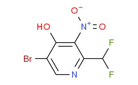 AM15819 | 1806072-99-0 | 5-Bromo-2-(difluoromethyl)-4-hydroxy-3-nitropyridine