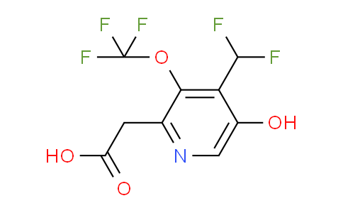 AM158191 | 1803963-01-0 | 4-(Difluoromethyl)-5-hydroxy-3-(trifluoromethoxy)pyridine-2-acetic acid