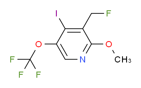3-(Fluoromethyl)-4-iodo-2-methoxy-5-(trifluoromethoxy)pyridine