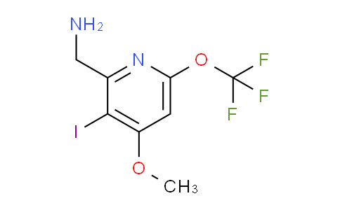 2-(Aminomethyl)-3-iodo-4-methoxy-6-(trifluoromethoxy)pyridine