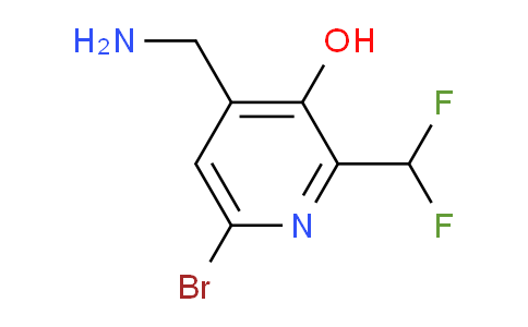 AM15820 | 1805247-26-0 | 4-(Aminomethyl)-6-bromo-2-(difluoromethyl)-3-hydroxypyridine