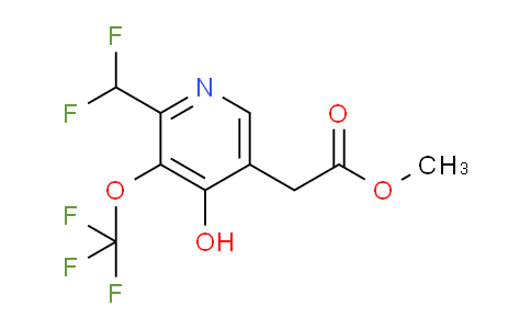 AM158203 | 1806048-74-7 | Methyl 2-(difluoromethyl)-4-hydroxy-3-(trifluoromethoxy)pyridine-5-acetate