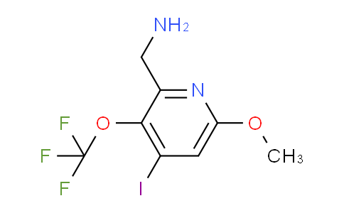 AM158206 | 1804830-73-6 | 2-(Aminomethyl)-4-iodo-6-methoxy-3-(trifluoromethoxy)pyridine