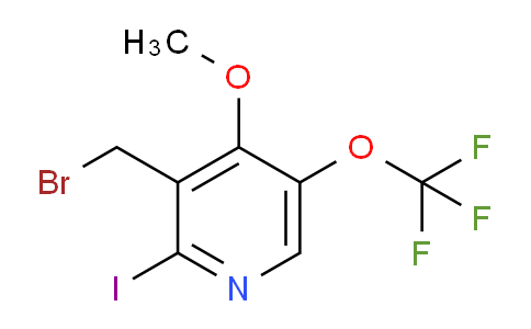 AM158208 | 1804836-65-4 | 3-(Bromomethyl)-2-iodo-4-methoxy-5-(trifluoromethoxy)pyridine