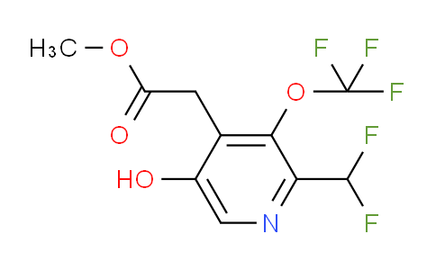 AM158213 | 1804726-34-8 | Methyl 2-(difluoromethyl)-5-hydroxy-3-(trifluoromethoxy)pyridine-4-acetate