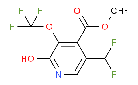 Methyl 5-(difluoromethyl)-2-hydroxy-3-(trifluoromethoxy)pyridine-4-carboxylate