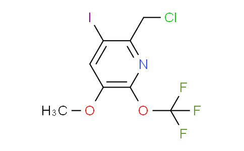 2-(Chloromethyl)-3-iodo-5-methoxy-6-(trifluoromethoxy)pyridine