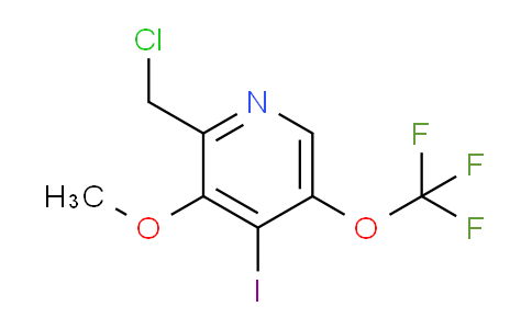 2-(Chloromethyl)-4-iodo-3-methoxy-5-(trifluoromethoxy)pyridine