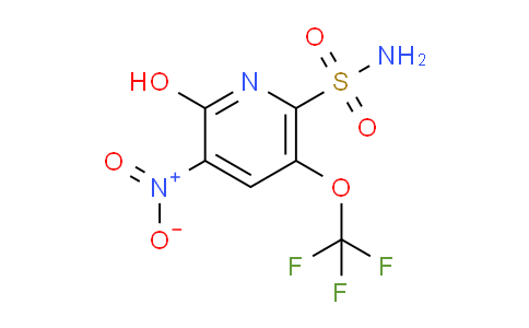 2-Hydroxy-3-nitro-5-(trifluoromethoxy)pyridine-6-sulfonamide