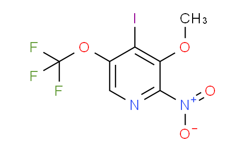 4-Iodo-3-methoxy-2-nitro-5-(trifluoromethoxy)pyridine
