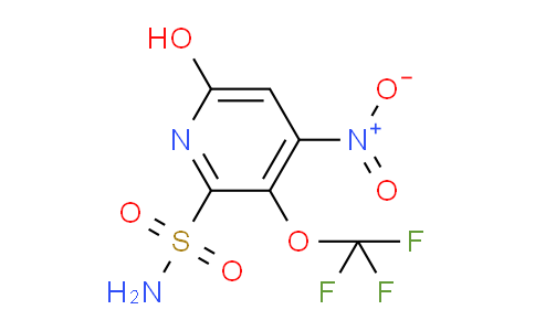 6-Hydroxy-4-nitro-3-(trifluoromethoxy)pyridine-2-sulfonamide