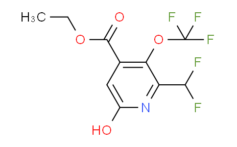 AM158244 | 1806735-15-8 | Ethyl 2-(difluoromethyl)-6-hydroxy-3-(trifluoromethoxy)pyridine-4-carboxylate