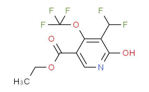 AM158250 | 1804363-37-8 | Ethyl 3-(difluoromethyl)-2-hydroxy-4-(trifluoromethoxy)pyridine-5-carboxylate