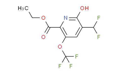 AM158253 | 1804725-92-5 | Ethyl 3-(difluoromethyl)-2-hydroxy-5-(trifluoromethoxy)pyridine-6-carboxylate
