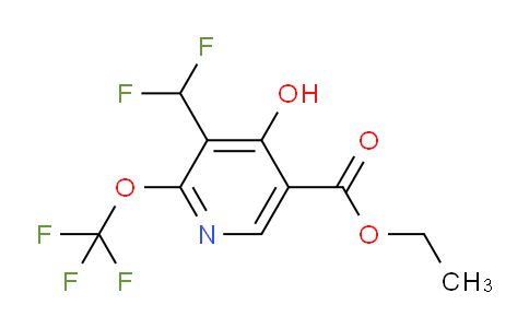 AM158254 | 1804363-46-9 | Ethyl 3-(difluoromethyl)-4-hydroxy-2-(trifluoromethoxy)pyridine-5-carboxylate