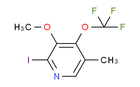 AM158256 | 1803963-76-9 | 2-Iodo-3-methoxy-5-methyl-4-(trifluoromethoxy)pyridine