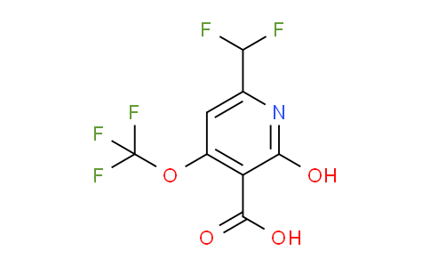 AM158267 | 1806728-66-4 | 6-(Difluoromethyl)-2-hydroxy-4-(trifluoromethoxy)pyridine-3-carboxylic acid