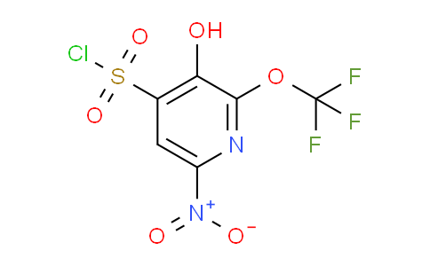 AM158275 | 1804827-21-1 | 3-Hydroxy-6-nitro-2-(trifluoromethoxy)pyridine-4-sulfonyl chloride