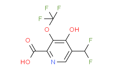 AM158276 | 1806049-24-0 | 5-(Difluoromethyl)-4-hydroxy-3-(trifluoromethoxy)pyridine-2-carboxylic acid