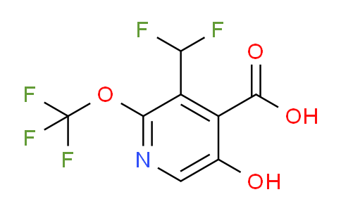 AM158280 | 1803960-98-6 | 3-(Difluoromethyl)-5-hydroxy-2-(trifluoromethoxy)pyridine-4-carboxylic acid