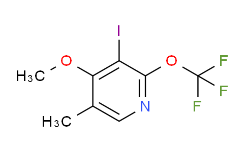 AM158282 | 1806195-76-5 | 3-Iodo-4-methoxy-5-methyl-2-(trifluoromethoxy)pyridine