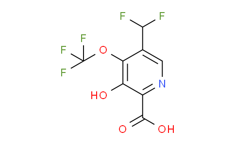 AM158283 | 1806049-29-5 | 5-(Difluoromethyl)-3-hydroxy-4-(trifluoromethoxy)pyridine-2-carboxylic acid
