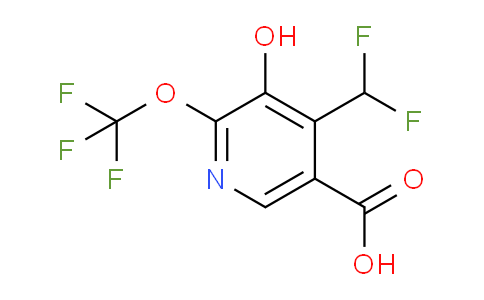 AM158289 | 1804343-36-9 | 4-(Difluoromethyl)-3-hydroxy-2-(trifluoromethoxy)pyridine-5-carboxylic acid