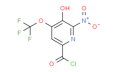 AM158302 | 1806137-89-2 | 3-Hydroxy-2-nitro-4-(trifluoromethoxy)pyridine-6-carbonyl chloride