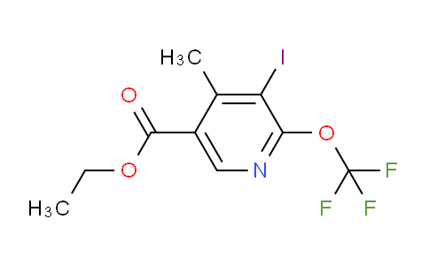 AM158304 | 1806232-52-9 | Ethyl 3-iodo-4-methyl-2-(trifluoromethoxy)pyridine-5-carboxylate