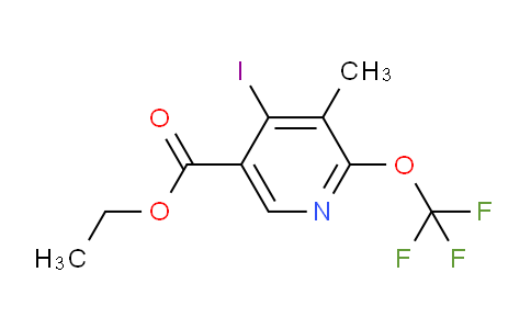 AM158312 | 1804343-81-4 | Ethyl 4-iodo-3-methyl-2-(trifluoromethoxy)pyridine-5-carboxylate