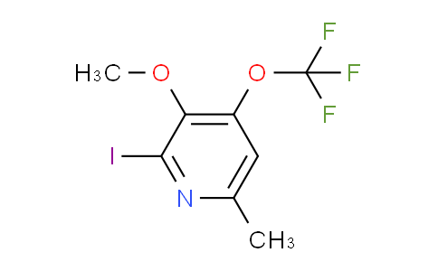 AM158316 | 1804359-83-8 | 2-Iodo-3-methoxy-6-methyl-4-(trifluoromethoxy)pyridine