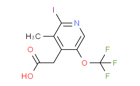 AM158319 | 1804436-11-0 | 2-Iodo-3-methyl-5-(trifluoromethoxy)pyridine-4-acetic acid