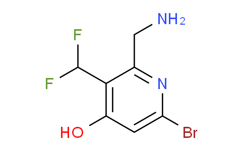 AM15833 | 1805407-69-5 | 2-(Aminomethyl)-6-bromo-3-(difluoromethyl)-4-hydroxypyridine