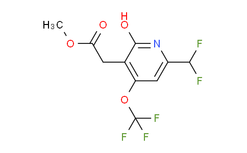 AM158332 | 1804480-16-7 | Methyl 6-(difluoromethyl)-2-hydroxy-4-(trifluoromethoxy)pyridine-3-acetate