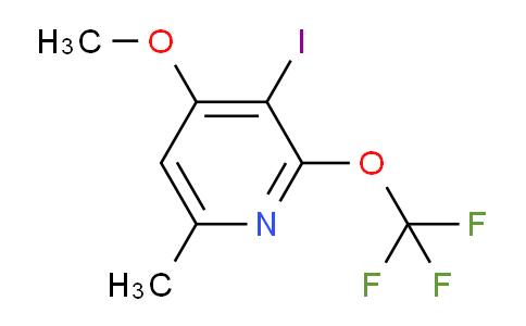 AM158333 | 1804798-61-5 | 3-Iodo-4-methoxy-6-methyl-2-(trifluoromethoxy)pyridine