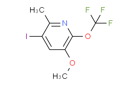 3-Iodo-5-methoxy-2-methyl-6-(trifluoromethoxy)pyridine