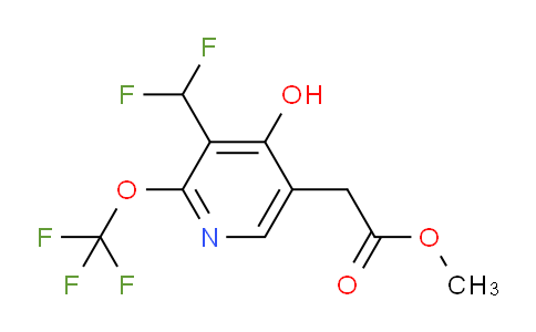 AM158340 | 1804837-83-9 | Methyl 3-(difluoromethyl)-4-hydroxy-2-(trifluoromethoxy)pyridine-5-acetate