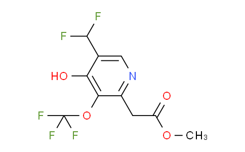 AM158341 | 1804726-39-3 | Methyl 5-(difluoromethyl)-4-hydroxy-3-(trifluoromethoxy)pyridine-2-acetate