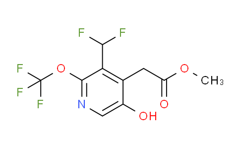 AM158344 | 1804798-29-5 | Methyl 3-(difluoromethyl)-5-hydroxy-2-(trifluoromethoxy)pyridine-4-acetate