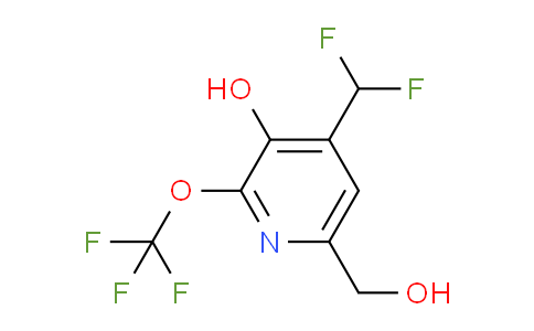 AM158345 | 1806048-72-5 | 4-(Difluoromethyl)-3-hydroxy-2-(trifluoromethoxy)pyridine-6-methanol
